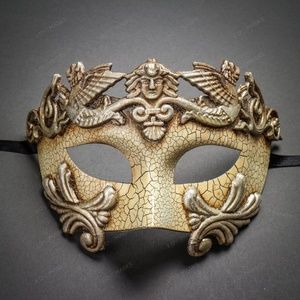 Roman Greek Emperor Masquerade Venetian Mask